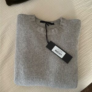 Jenni Kayne Amelia Gray Crewneck Sweater S *NWT*
